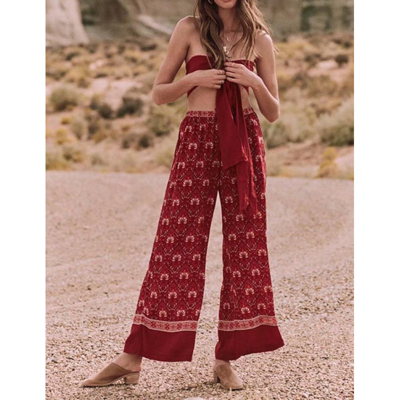 Fashion Red Flower Pattern Decorated TrousersNo.:E843545(0) Write a review Fashion Red Flower Pattern Decorated TrousersNo.:E843545(0) Write a review
