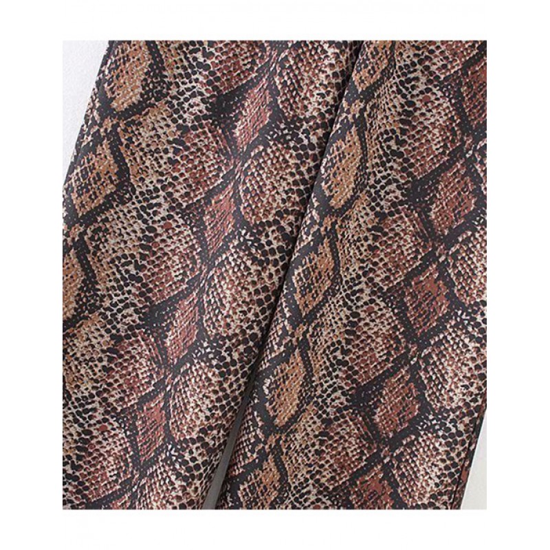 Fashion Dark Red Snake Skin Pattern Decorated Long PantsNo.:E870635(0) Write a review Fashion Dark Red Snake Skin Pattern Decorated Long PantsNo.:E870635(0) Write a review