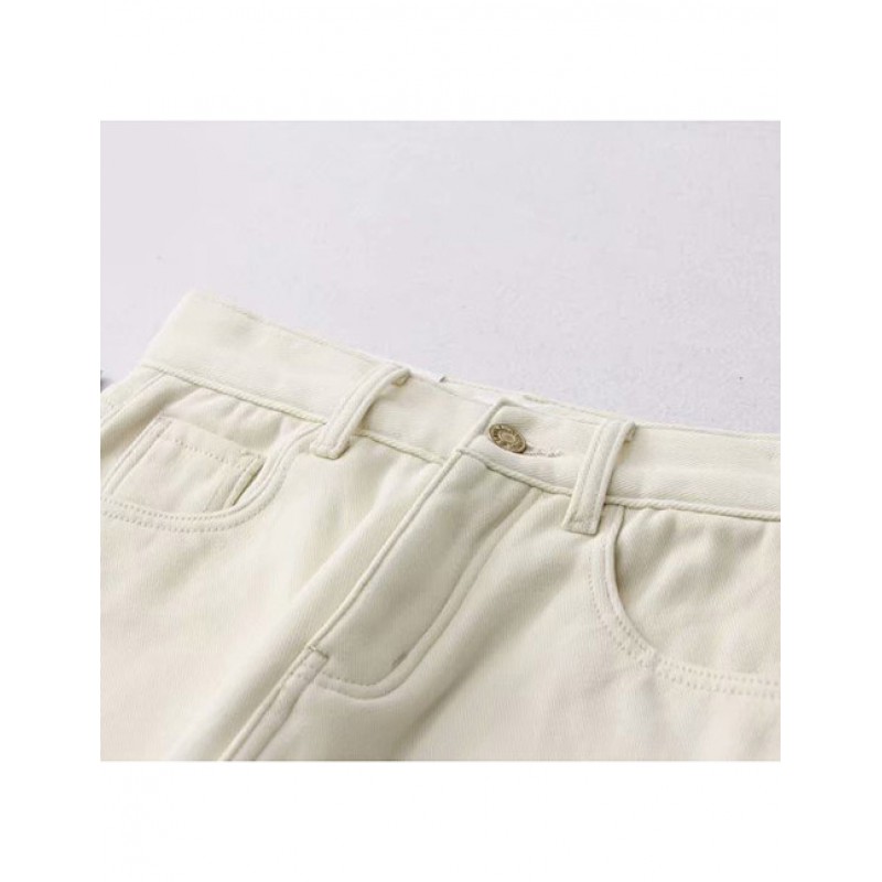 Fashion Beige Pure Color Decorated Long PantsNo.:E870815(0) Write a review Fashion Beige Pure Color Decorated Long PantsNo.:E870815(0) Write a review
