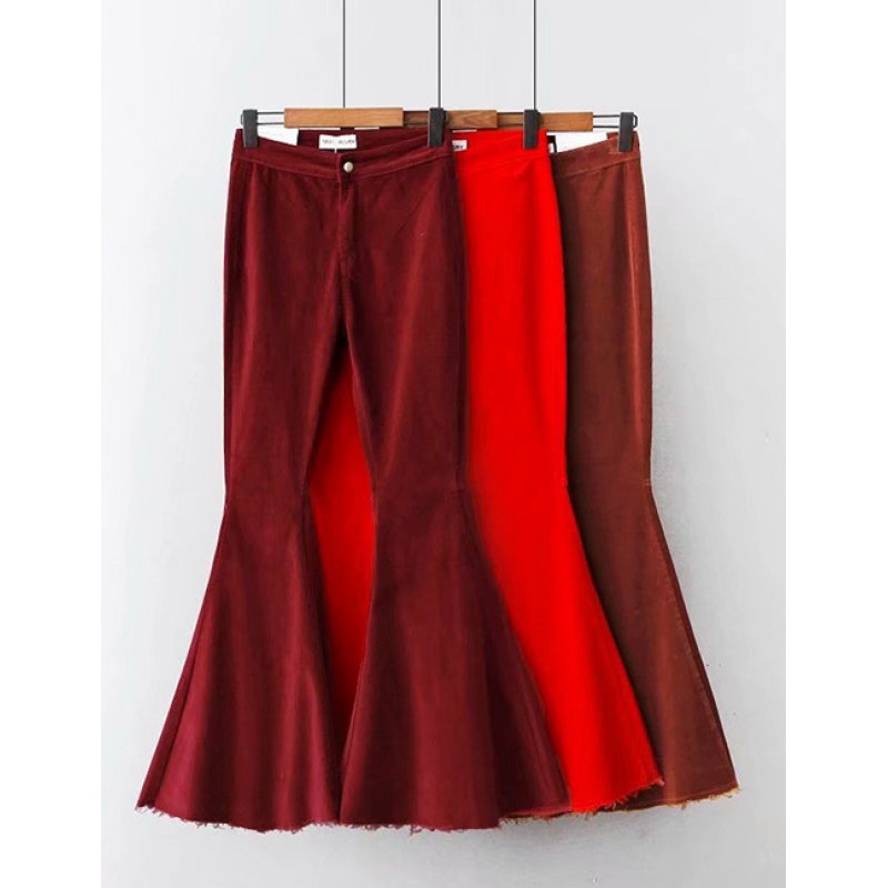 Fashion Claret Red Pure Color Decorated Long PantsNo.:E871165(0) Write a review Fashion Claret Red Pure Color Decorated Long PantsNo.:E871165(0) Write a review