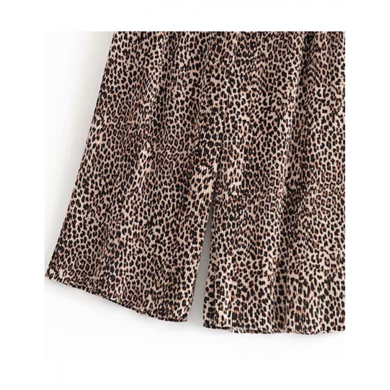 Fashion Leopard Leopard Pattern Decorated PantsNo.:E871495(0) Write a review Fashion Leopard Leopard Pattern Decorated PantsNo.:E871495(0) Write a review
