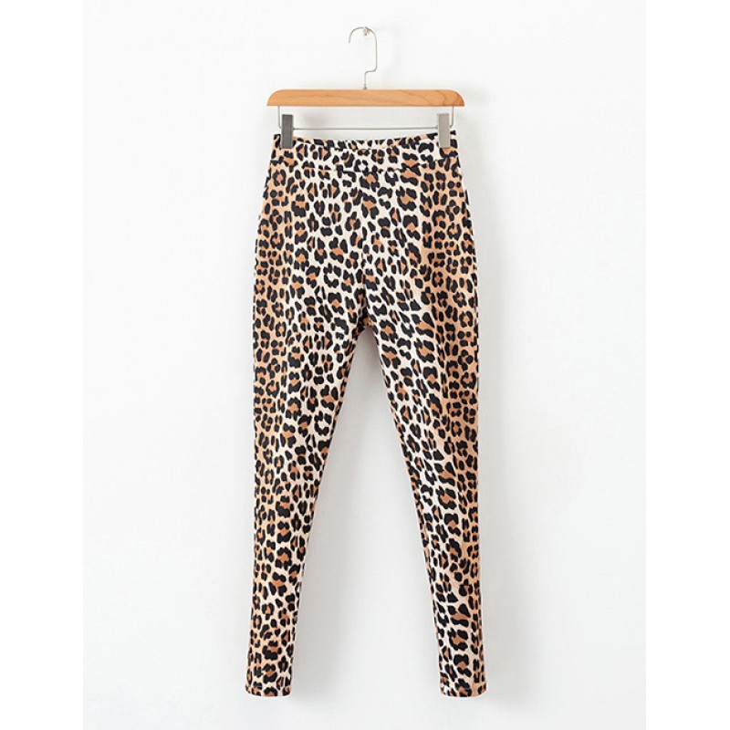 Fashion Leopard Leopard Pattern Decorated Long PantsNo.:E875725(0) Write a review Fashion Leopard Leopard Pattern Decorated Long PantsNo.:E875725(0) Write a review