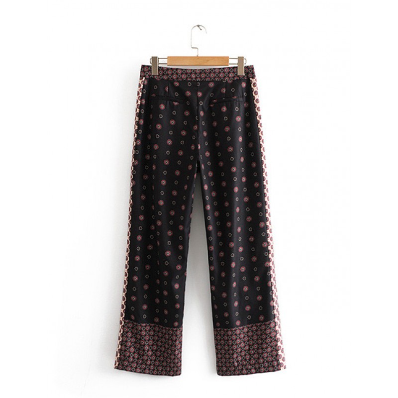 Fashion Navy Flower Pattern Decorated Long PantsNo.:E876635(0) Write a review Fashion Navy Flower Pattern Decorated Long PantsNo.:E876635(0) Write a review