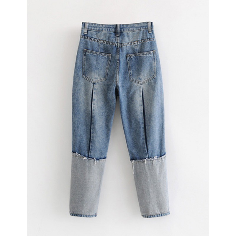 Fashion Blue Pure Color Decorated JeansNo.:E891145(0) Write a review Fashion Blue Pure Color Decorated JeansNo.:E891145(0) Write a review