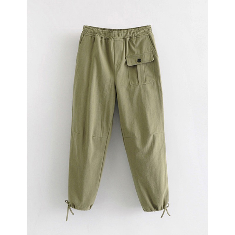 Fashion Green Pure Color Decorated TrousersNo.:E891305(0) Write a review Fashion Green Pure Color Decorated TrousersNo.:E891305(0) Write a review