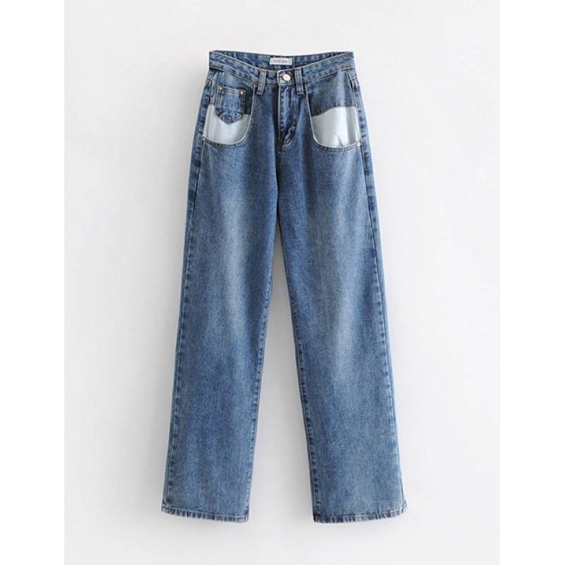 Fashion Blue Pure Color Decorated Loose PantsNo.:E930145(0) Write a review Fashion Blue Pure Color Decorated Loose PantsNo.:E930145(0) Write a review