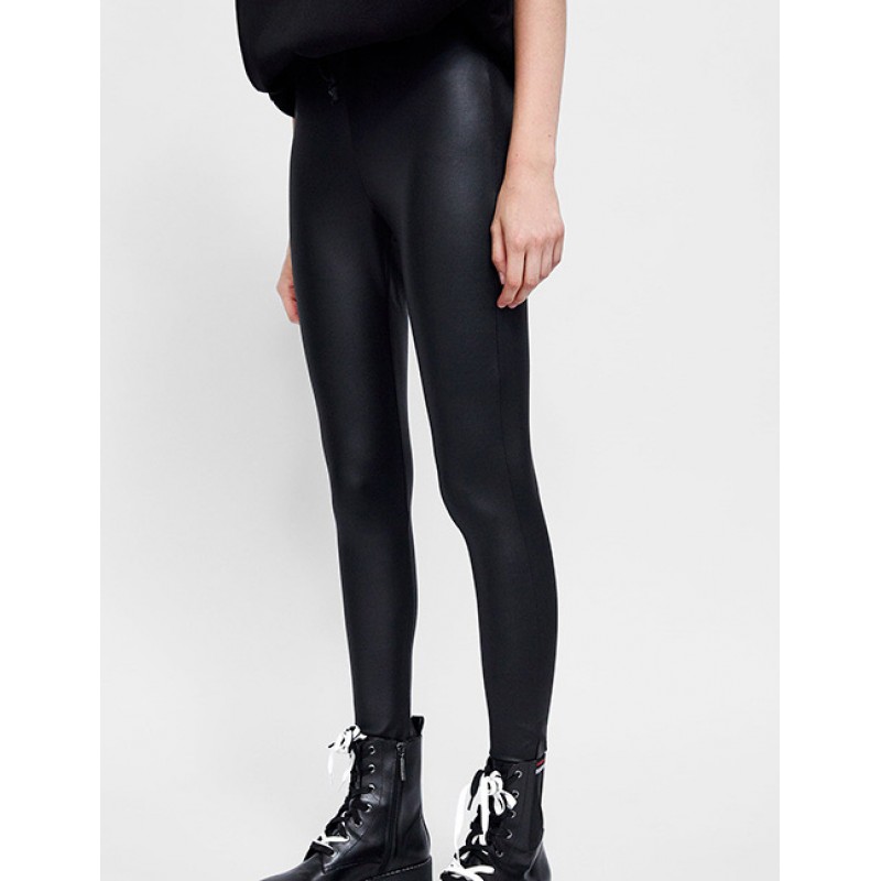 Fashion Black Pure Color Decorated Simple LeggingsNo.:E930255(0) Write a review Fashion Black Pure Color Decorated Simple LeggingsNo.:E930255(0) Write a review