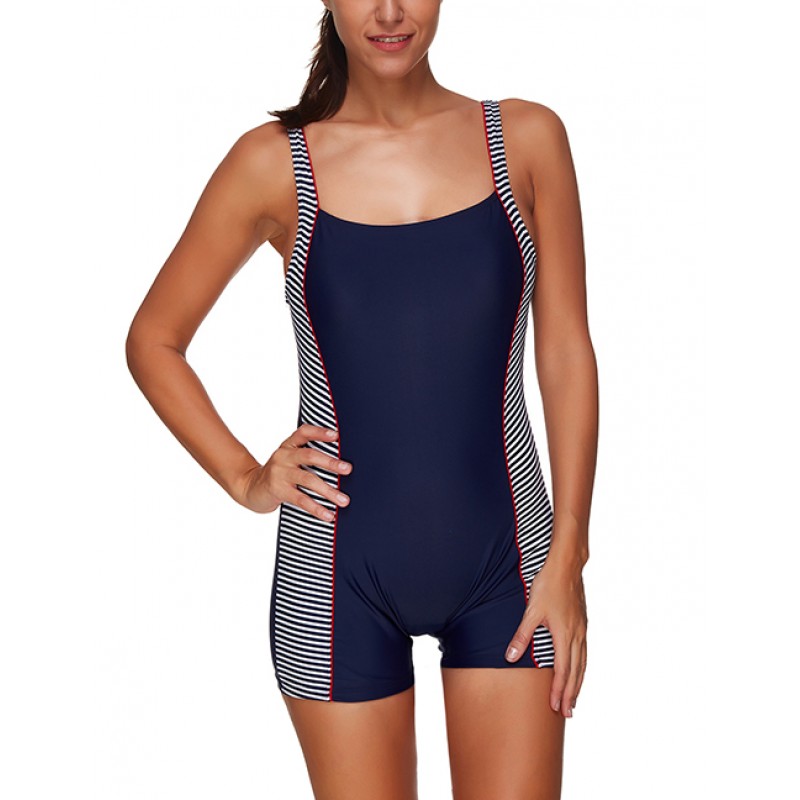 Fashion Navy Color Matching Decorated SwimwearNo.:F193895(0) Write a review Fashion Navy Color Matching Decorated SwimwearNo.:F193895(0) Write a review