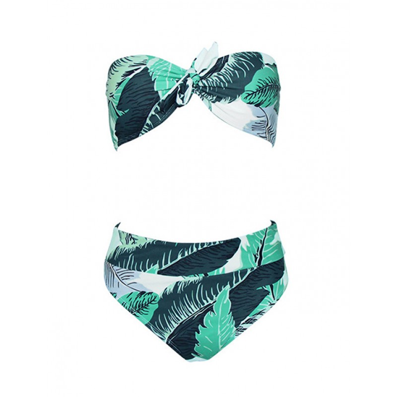 Sexy Green Leaf Pattern Decorated Split SwimwearNo.:F224735(0) Write a review Sexy Green Leaf Pattern Decorated Split SwimwearNo.:F224735(0) Write a review