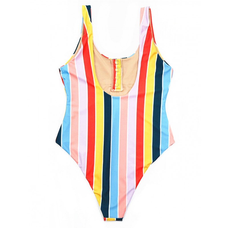 Sexy Multi-color Stripe Pattern Design One-piece SwimwearNo.:F224815(0) Write a review Sexy Multi-color Stripe Pattern Design One-piece SwimwearNo.:F224815(0) Write a review