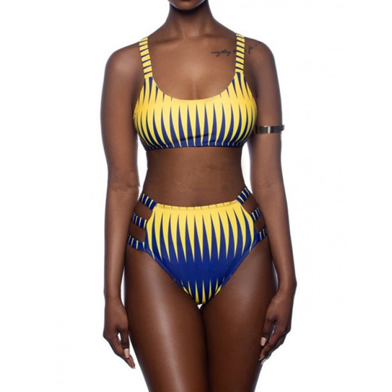 Sexy Yellow Stripe Pattern Design High Waist SwimwearNo.:F224895(0) Write a review Sexy Yellow Stripe Pattern Design High Waist SwimwearNo.:F224895(0) Write a review