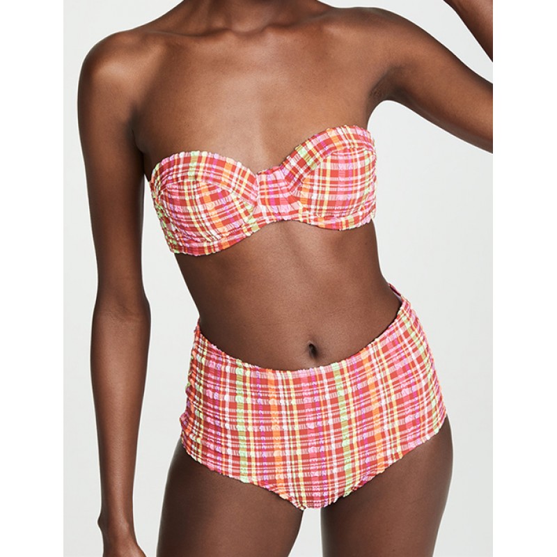 Sexy Pink Grid Pattern Design High Waist BikiniNo.:F225325(0) Write a review Sexy Pink Grid Pattern Design High Waist BikiniNo.:F225325(0) Write a review