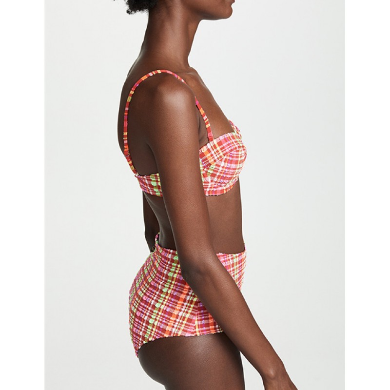 Sexy Pink Grid Pattern Design High Waist BikiniNo.:F225325(0) Write a review Sexy Pink Grid Pattern Design High Waist BikiniNo.:F225325(0) Write a review